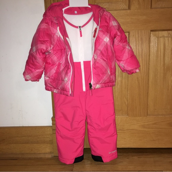 Priced to sell excellent Columbia snowsuit coat and overall 3T Toddler - Picture 3 of 8